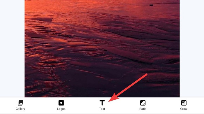 Adding Text On The Watermark App