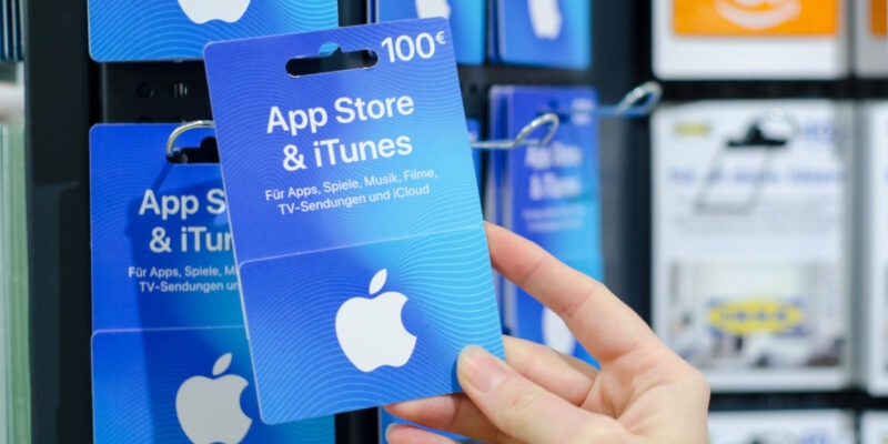 An App Store and iTunes Gift Card