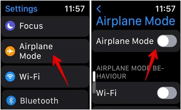 Apple Watch Airplane Mode