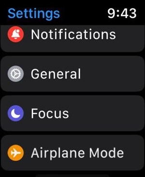 Apple Watch Focus Mode