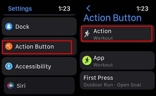 Apple Watch Ultra Action Button Set