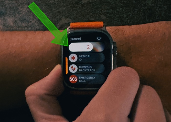 Apple Watch Ultra Siren Countdown