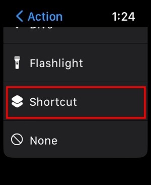 Apple Watch Ultra Tap Shortcut