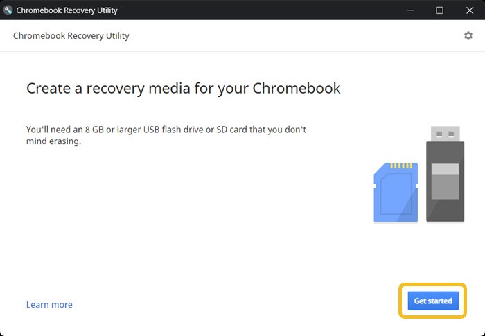 Chrome Recovery Utility
