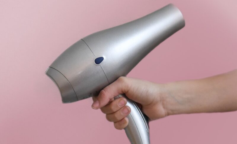 Dry Out Wet Electronics Hair Dryer