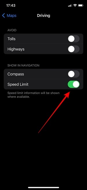Enable Speed Limit Google Maps Ios Speed Limit