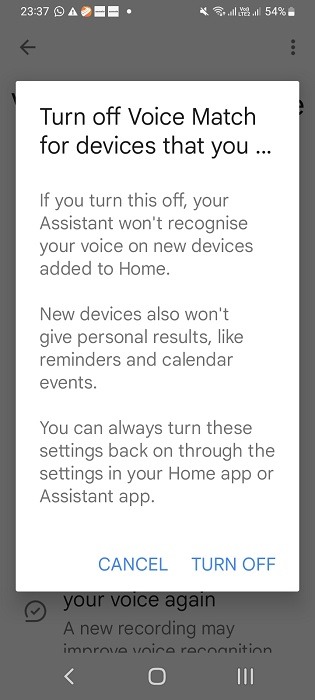 Turn off voice match in Google Assistant for Nest speaker in Google Home app.