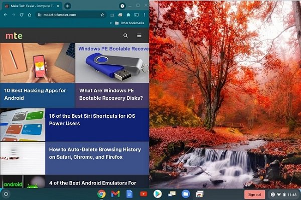 How To Enable Split Screen Mode In Chromebook First