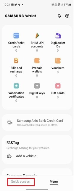 How To Use Samsung Pass Quick Access