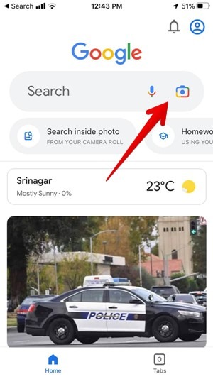 Iphone Google App Camera Icon