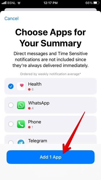Iphone Notification App Add