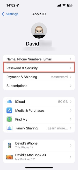 Iphone Password And Security