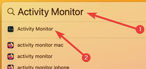 Opening Activity Monitor On Macos