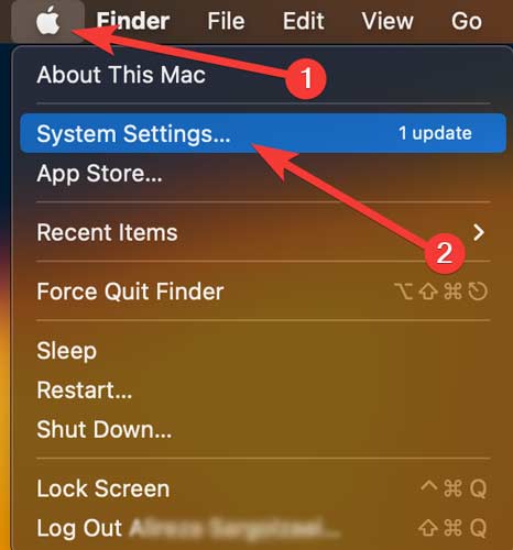  Opening System Settings On Mac