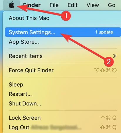 Opening System Settings On Macos 1