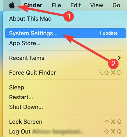 Opening System Settings On Macos 3