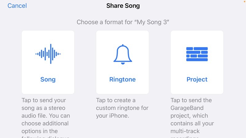 Ringtone Android Iphone Share As Garageband