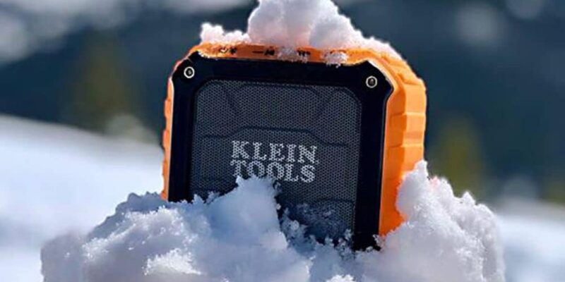 Rugged Bluetooth Speaker Klein Snow