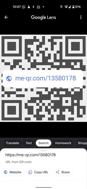 Scan Qr Code Screenshot Image Android Google Lens Detect Info