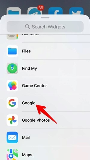 Scan Qr Code Screenshot Image Iphone Google Lens Widget Select