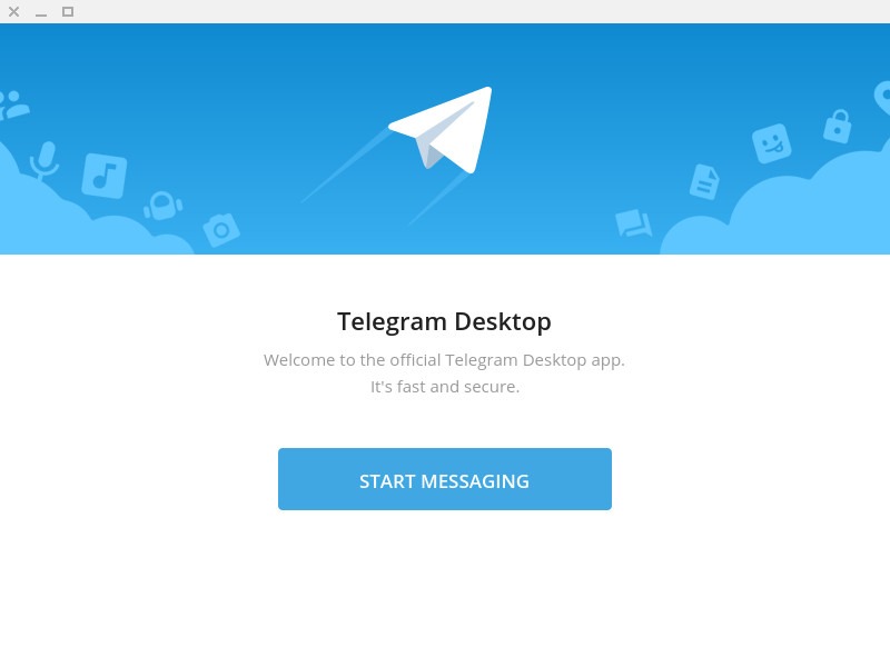 Telegram Linux Flatpak Running