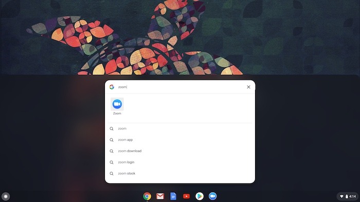 Use Zoom Chromebook Launcher