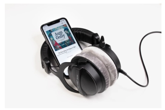 Audiobooks with headphones