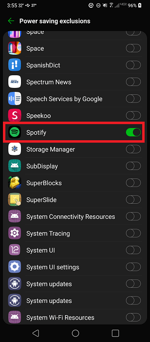 Android Auto Not Working Spotify Battery Choose